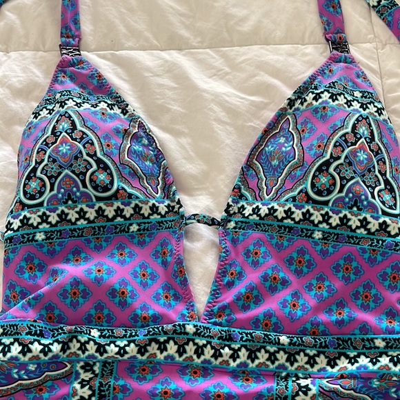 Nanette Lepore one piece boho swimsuit - Picture 4 of 12